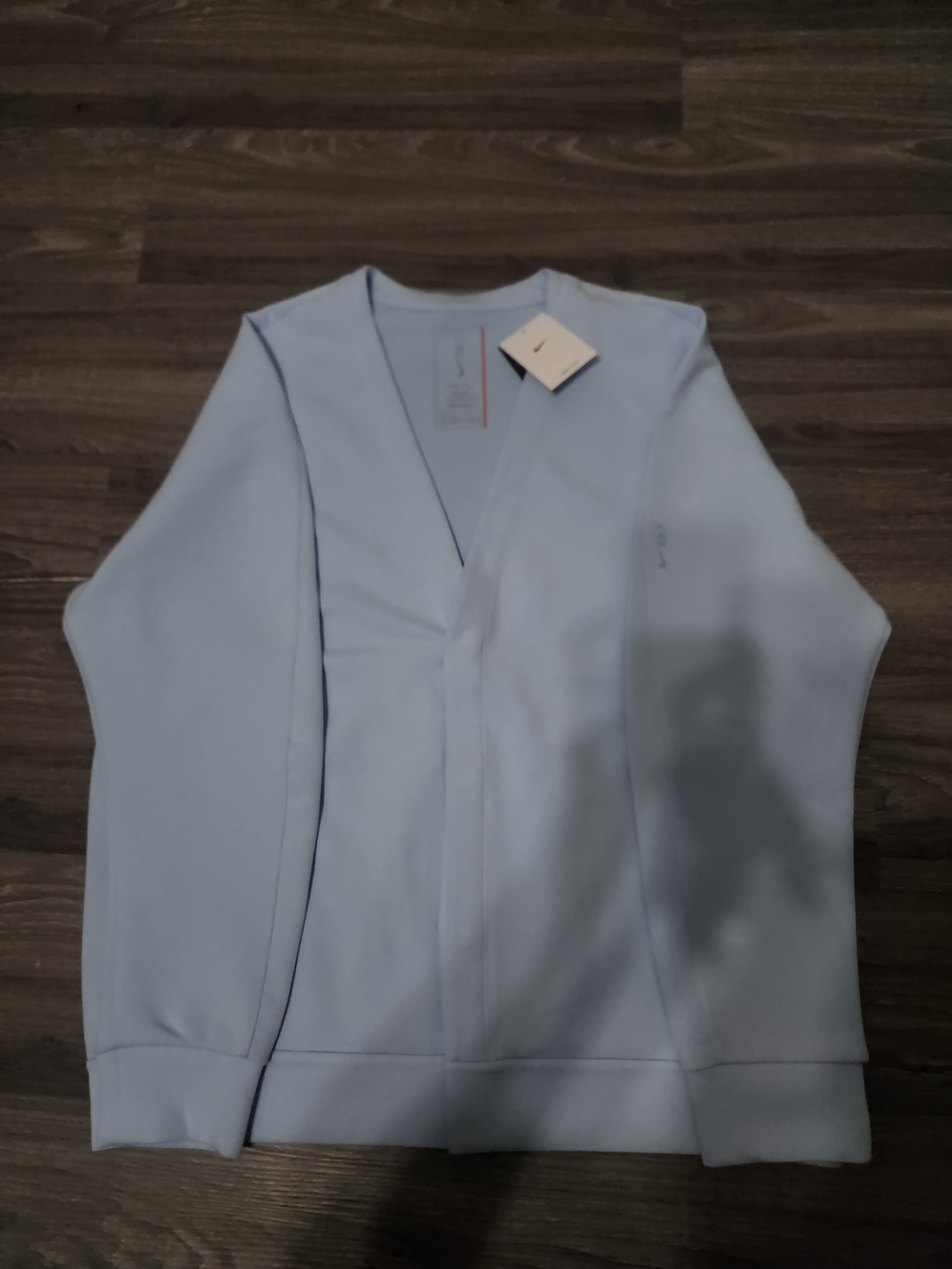 Tommy Hilfiger Light Blue V-Neck Sweatshirt